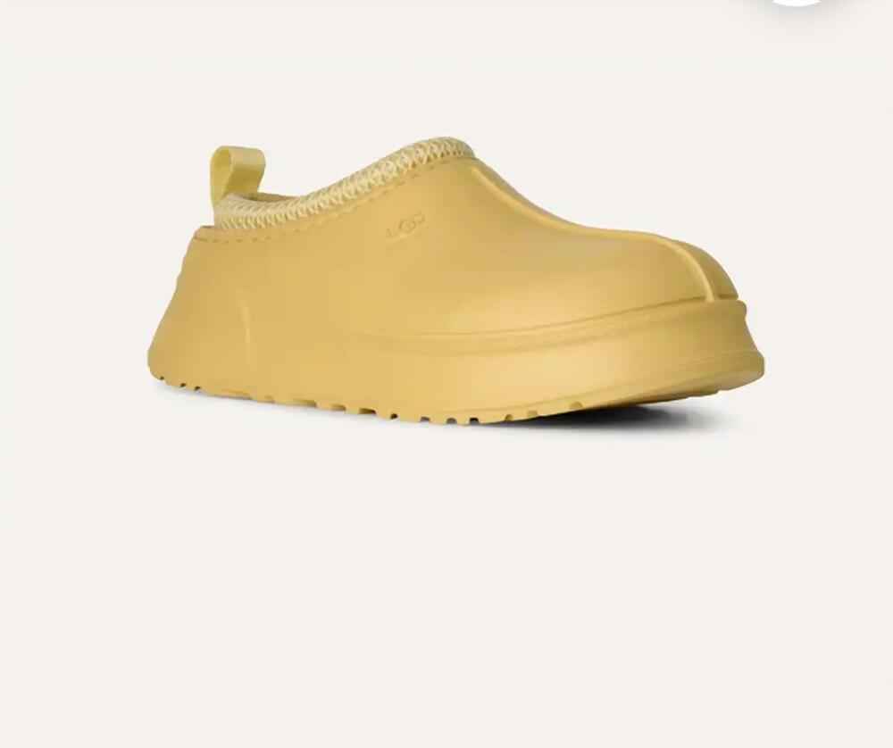 NEW UGG women's tazz molded clog in muted mustard